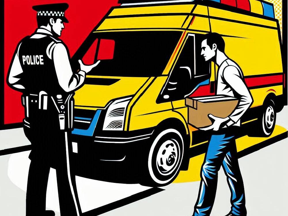 Drink-Driving: A Sobering Warning As Van Driver Caught with Child On Toolbox